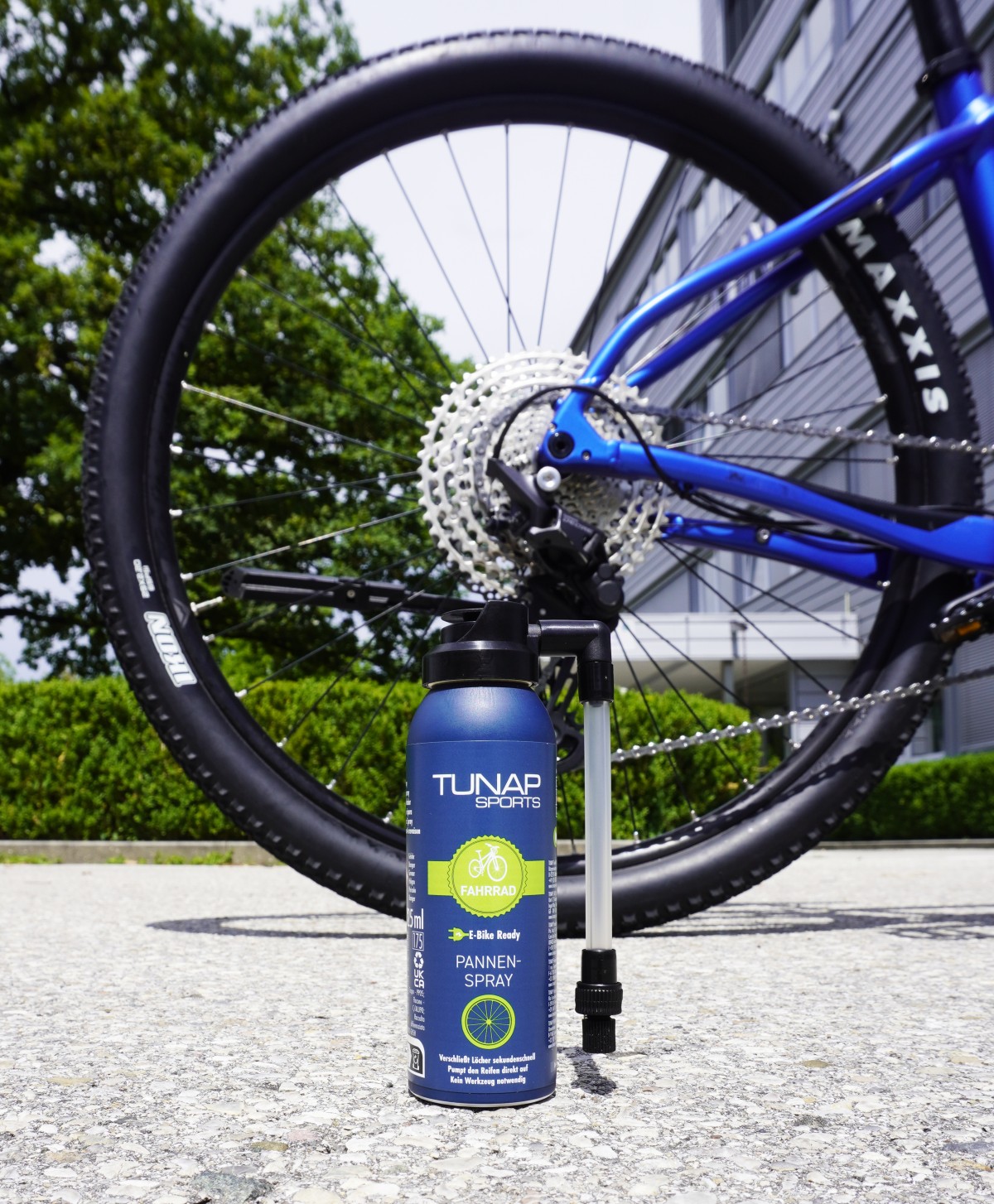 Fahrrad Pannenspray